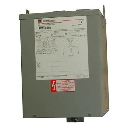 Transformer, 5KVA, 1P, 240/480V, 120/240V, .